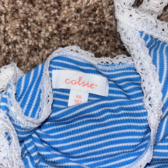 Striped PJ Tank Top - Picture 2 of 2